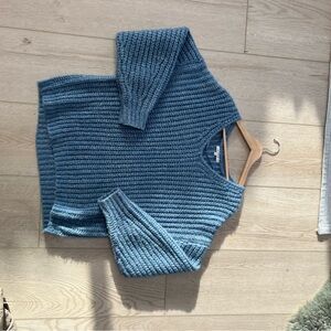 Rebecca Minkoff Blue Knit Women's Sweater